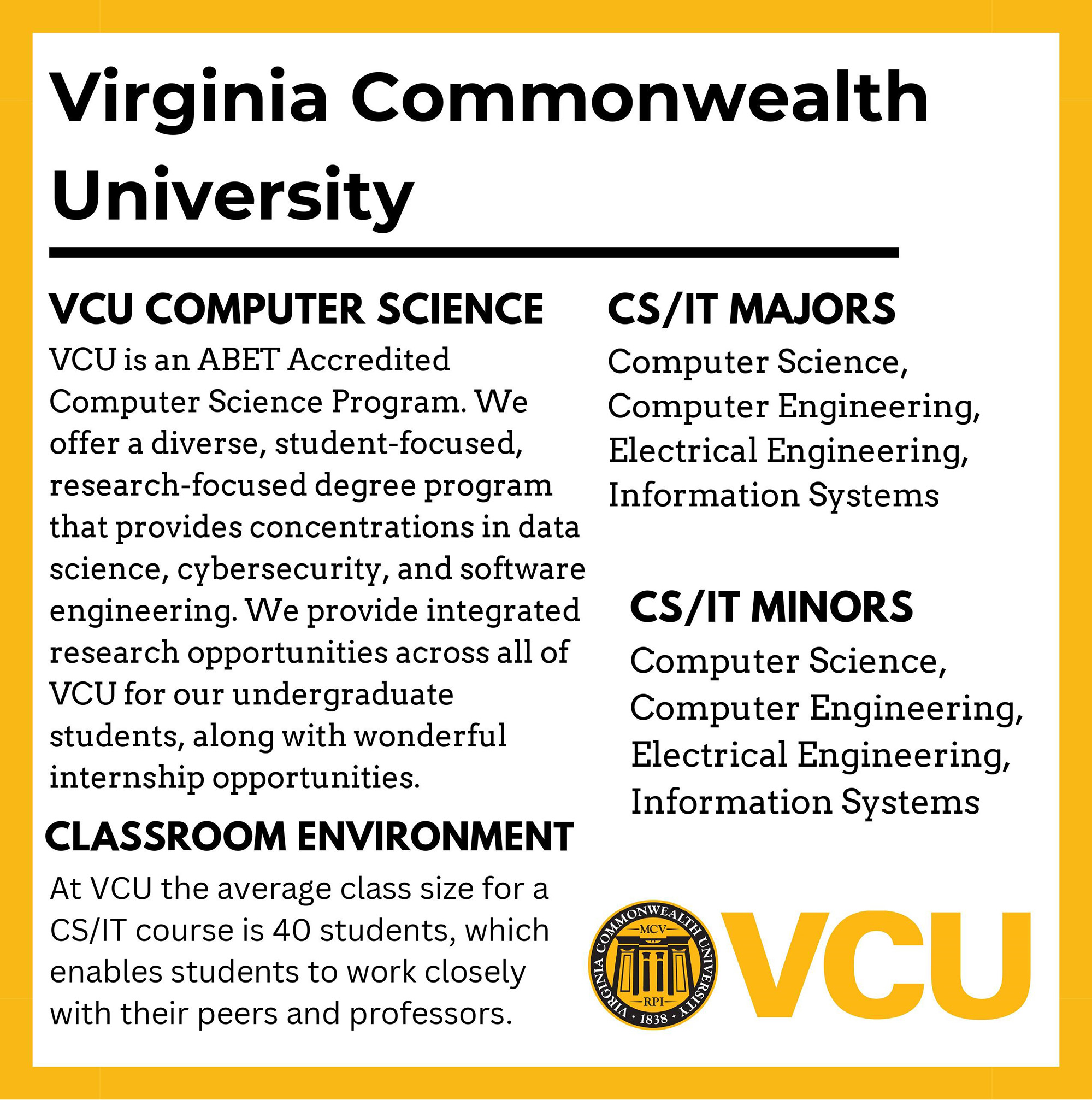 Virginia Commonwealth University info